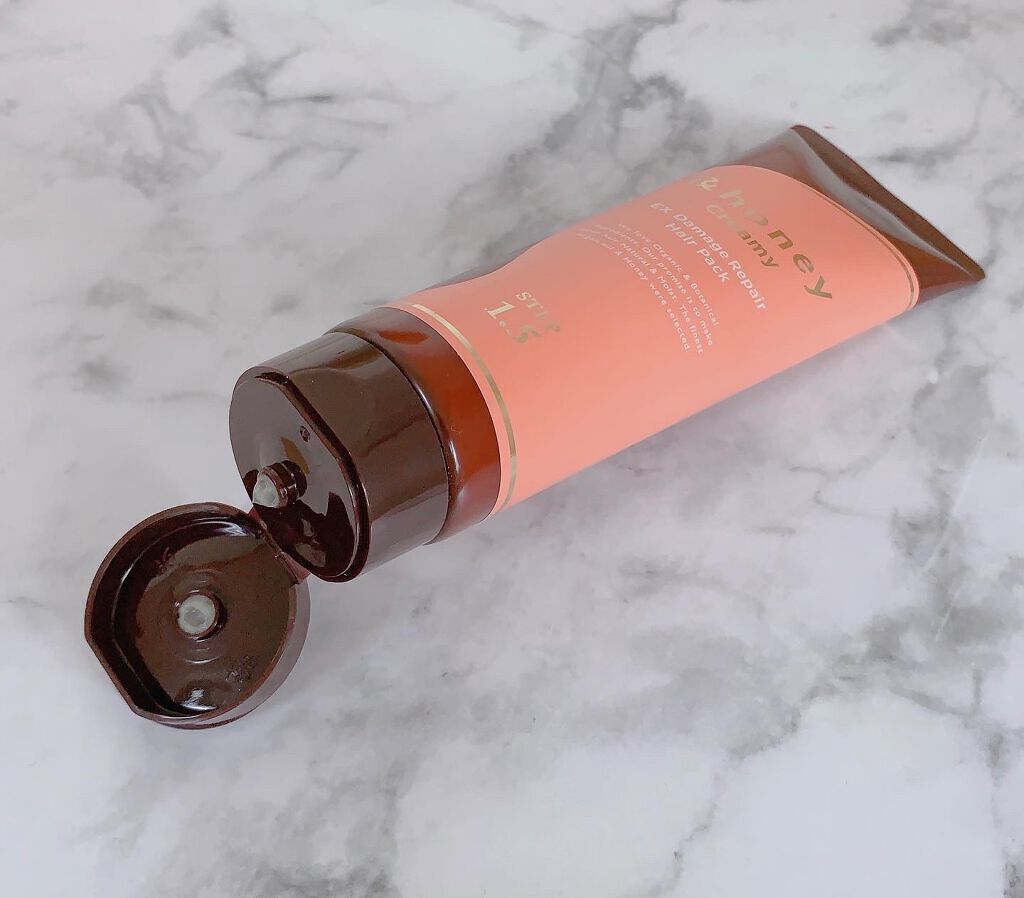 &honey Creamy EXダメージリペアヘアパック1.5/&honey/ヘアマスク・ヘアパックを使ったクチコミ(3枚目)