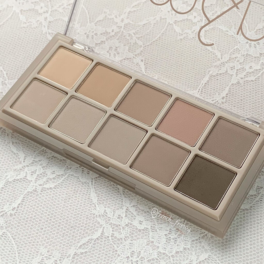 ベターザンパレット/rom&nd/アイシャドウパレットを使ったクチコミ(10枚目)