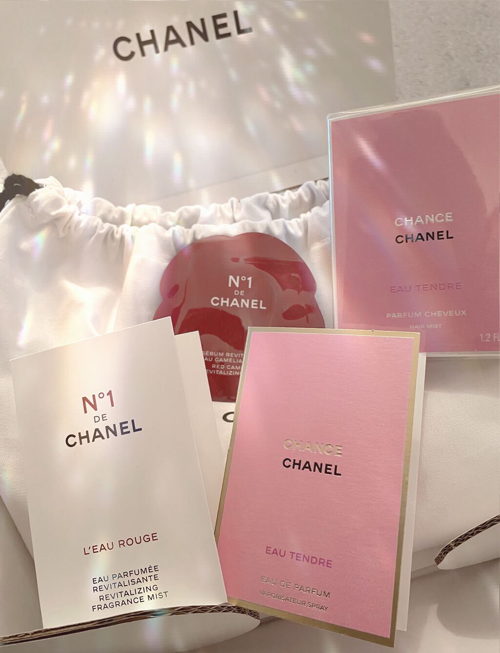 チャンス オー タンドゥル ヘア ミスト/CHANEL/ヘアミストを使ったクチコミ(2枚目)