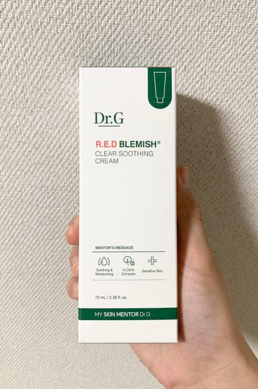 Dr.G レッドB・Cスージングクリーム(チューブタイプ)のクチコミ「Dr.GのレッドB・Cスージングクリーム　チューブタイプです


水分クリームと記載があったの.....」（1枚目）