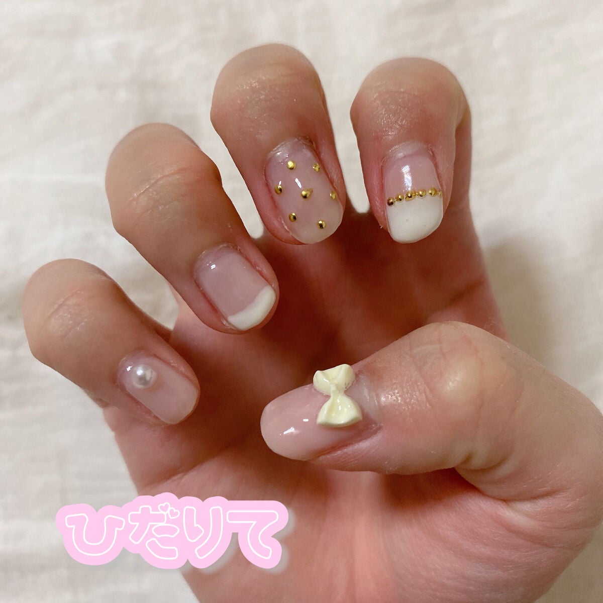 ジェルネイル(ライト対応)/セリア/ジェルネイルを使ったクチコミ(3枚目)