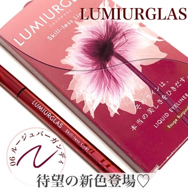 スキルレスライナー/LUMIURGLAS/リキッドアイライナーを使ったクチコミ（1枚目）