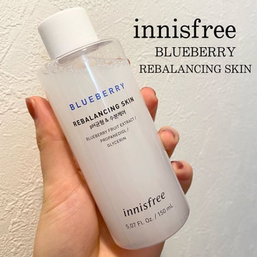 innisfree ブルーベリー　バランシングスキンのクチコミ「【スーパーフード！ブルーベリー🫐由来の化粧水🌱innisfree】


こんにちは💫

今回は.....」（1枚目）