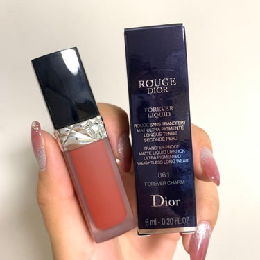 ルージュ ディオール フォーエヴァー リキッド 861 フォーエヴァー チャーム/Dior/口紅の画像