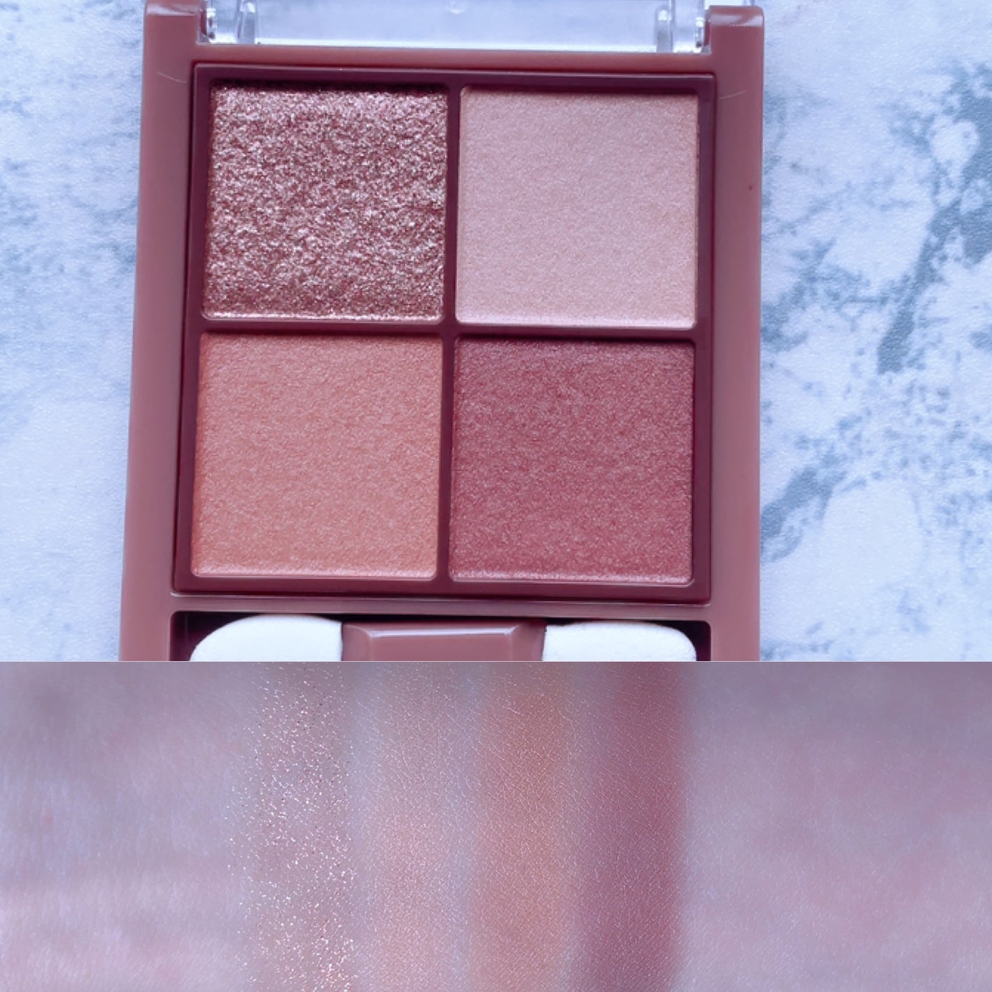 ビタートーンアイシャドウ/CEZANNE/パウダーアイシャドウを使ったクチコミ(4枚目)