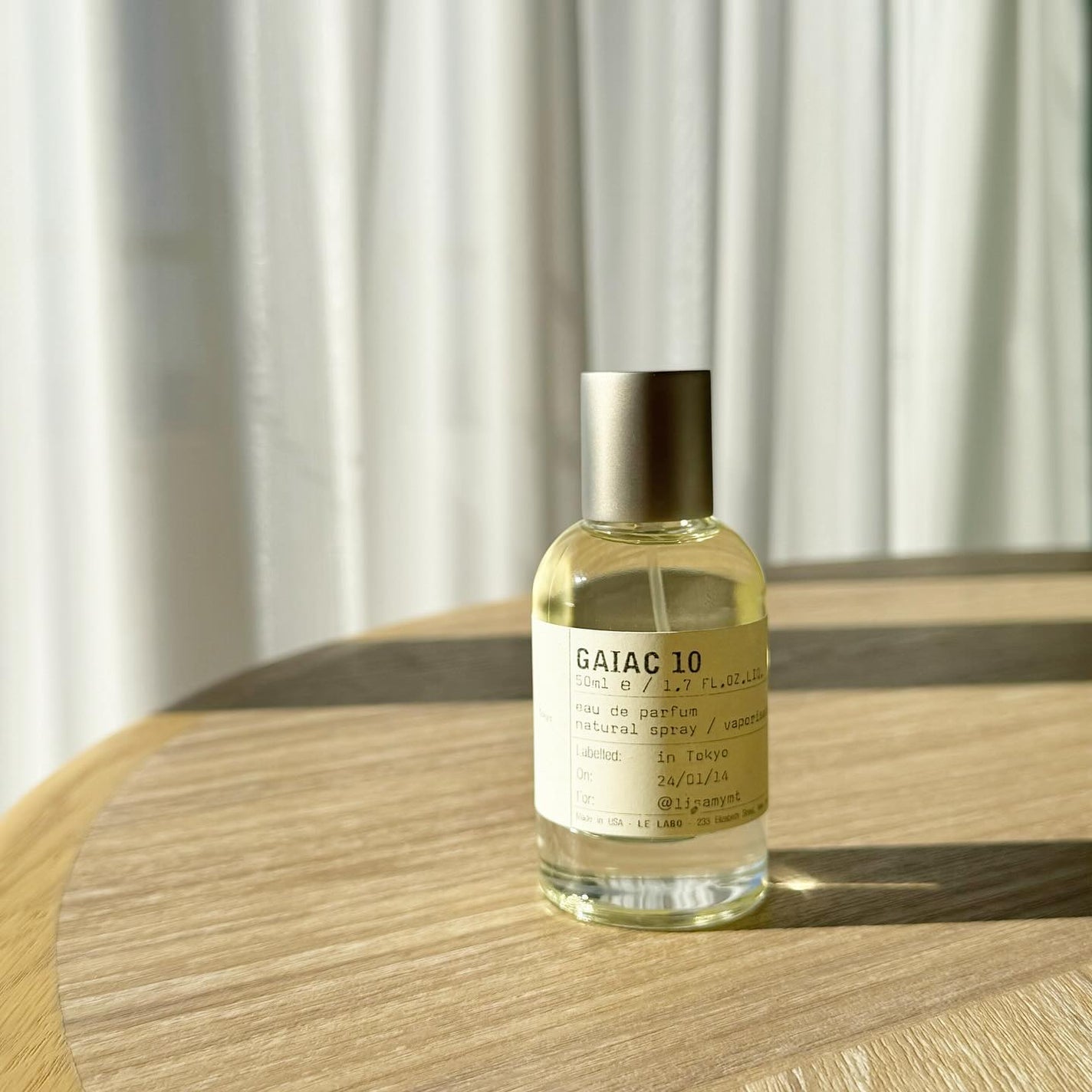 GAIAC10/LE LABO/香水(その他)を使ったクチコミ(1枚目)