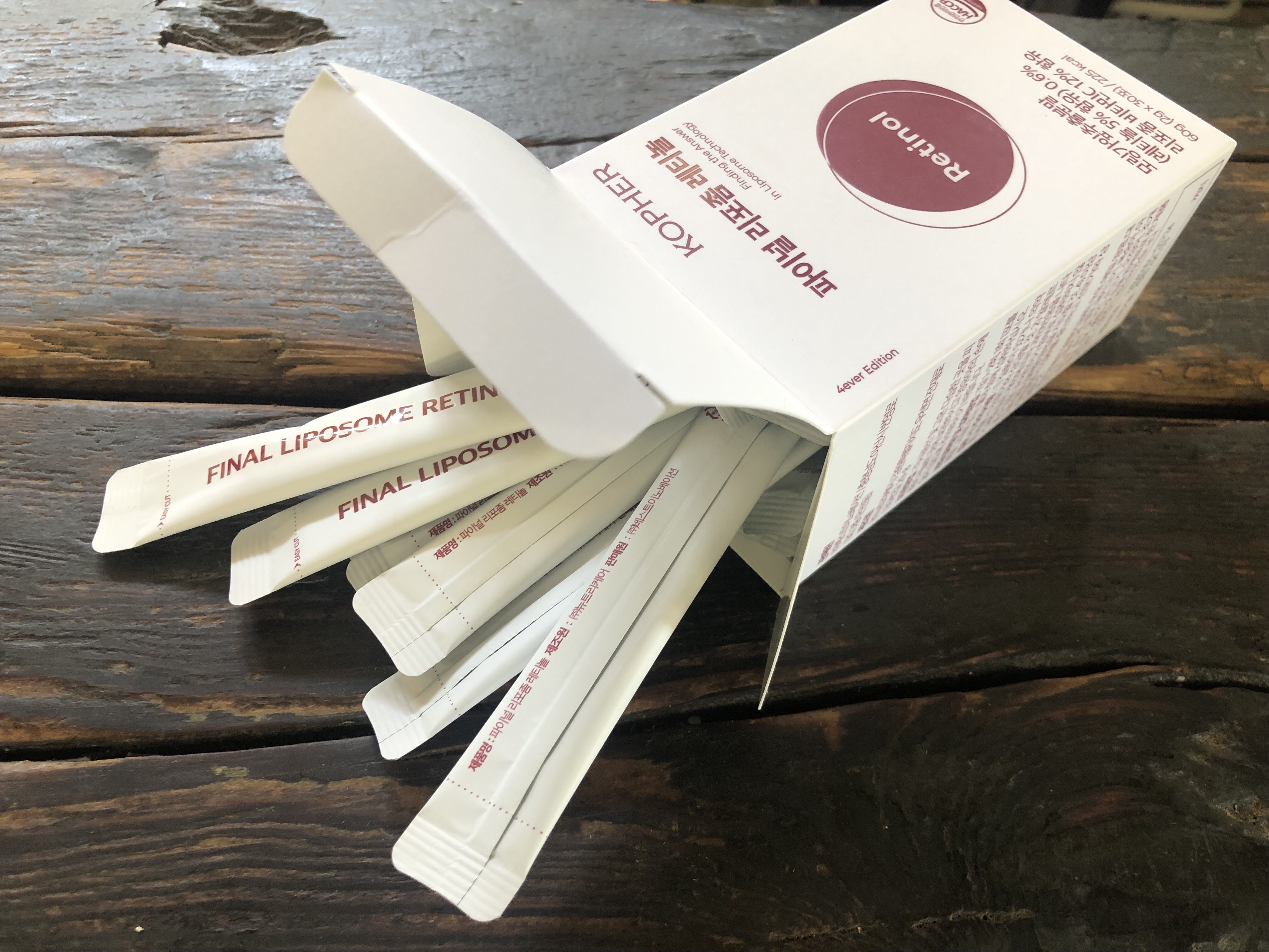 ファイナルリポソーム レチノール/KOPHER/美容サプリメントを使ったクチコミ（1枚目）