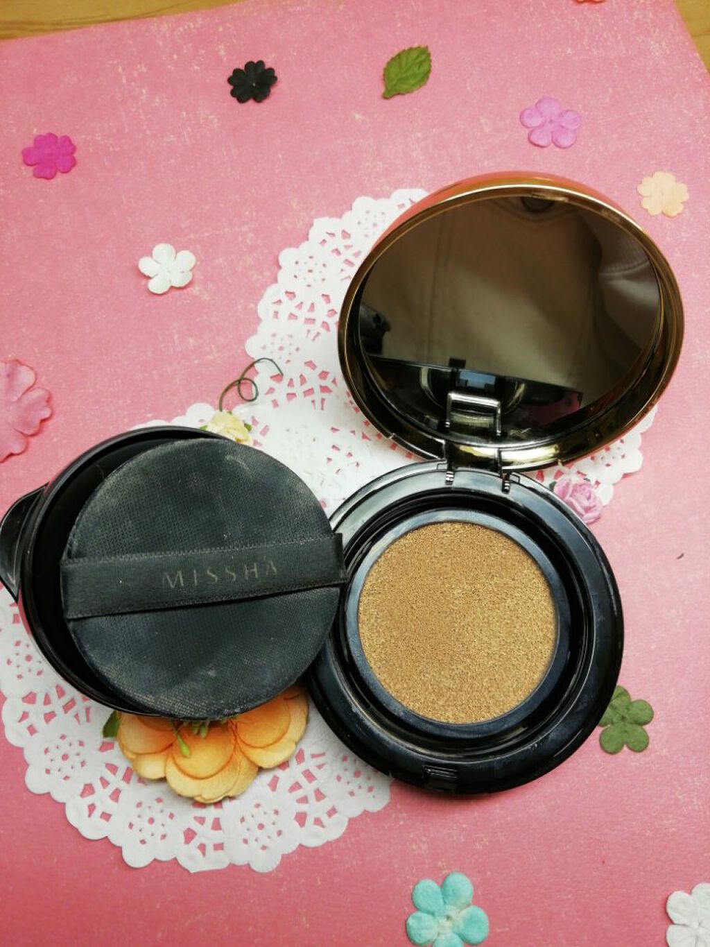 M クッション ファンデーション(プロカバー)/MISSHA/クッションファンデーションを使ったクチコミ(2枚目)