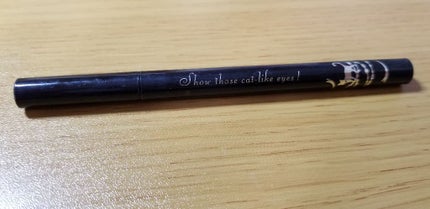 キャットルック リキッドライナー/インテグレート/リキッドアイライナーを使ったクチコミ(3枚目)