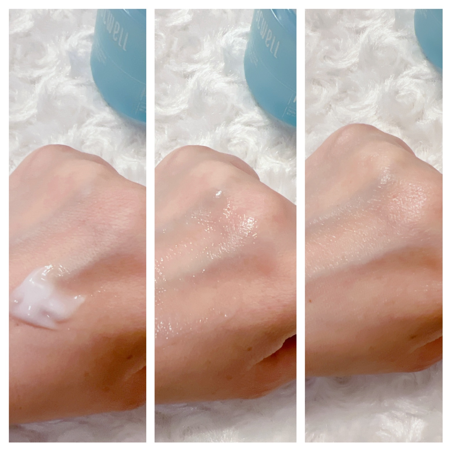 リアルアクアバランシングクリーム /ACWELL/フェイスクリームを使ったクチコミ（2枚目）