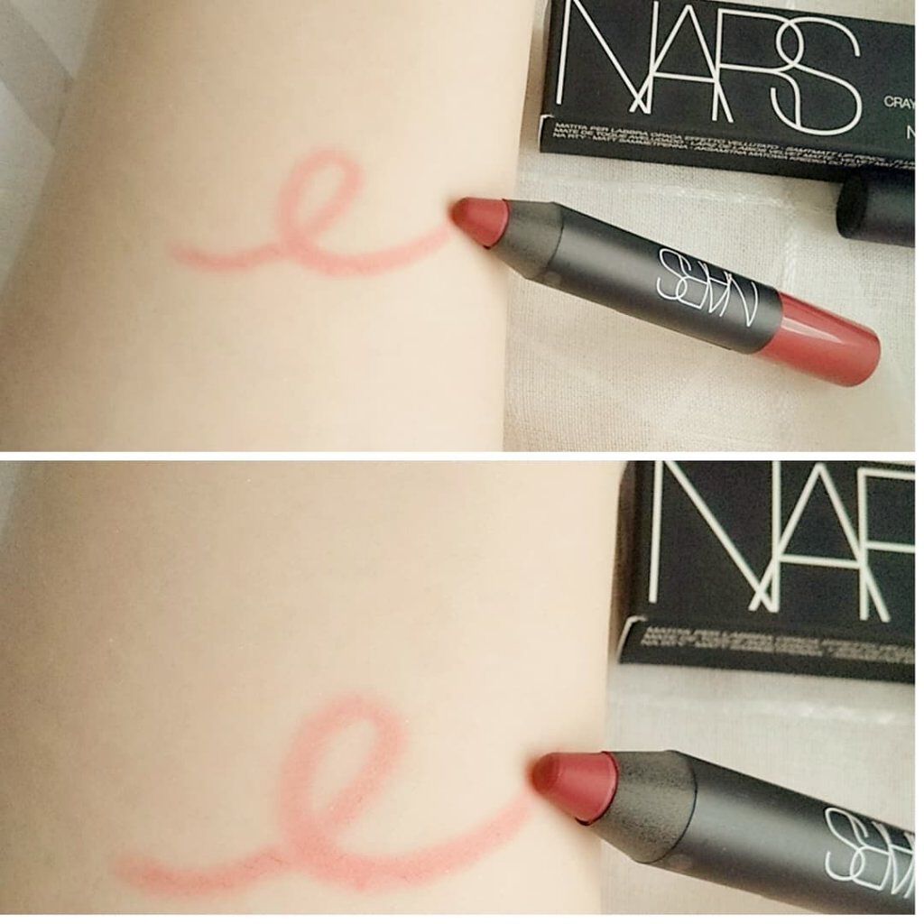 ベルベットマットリップペンシル/NARS/リップライナーを使ったクチコミ(4枚目)