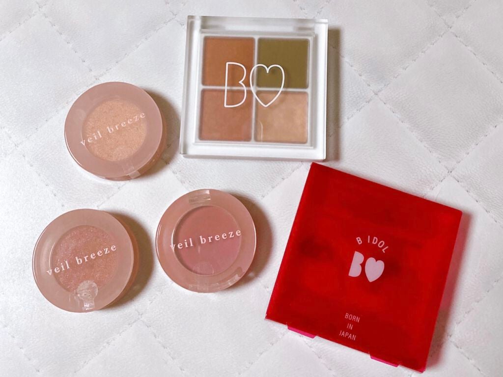 THE アイパレR/b idol/アイシャドウパレットを使ったクチコミ(2枚目)