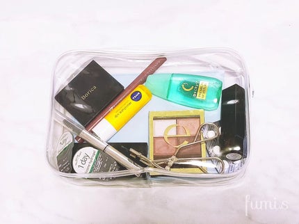 クリアポーチ/DAISO/化粧ポーチを使ったクチコミ(4枚目)