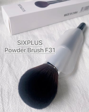 SIXPLUS 大きなサイズのパウダーブラシ（ブラック）F31/SIXPLUS/メイクブラシを使ったクチコミ（1枚目）