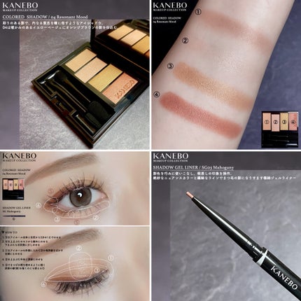 シャドウジェルライナー/KANEBO/ジェルアイライナーを使ったクチコミ(1枚目)