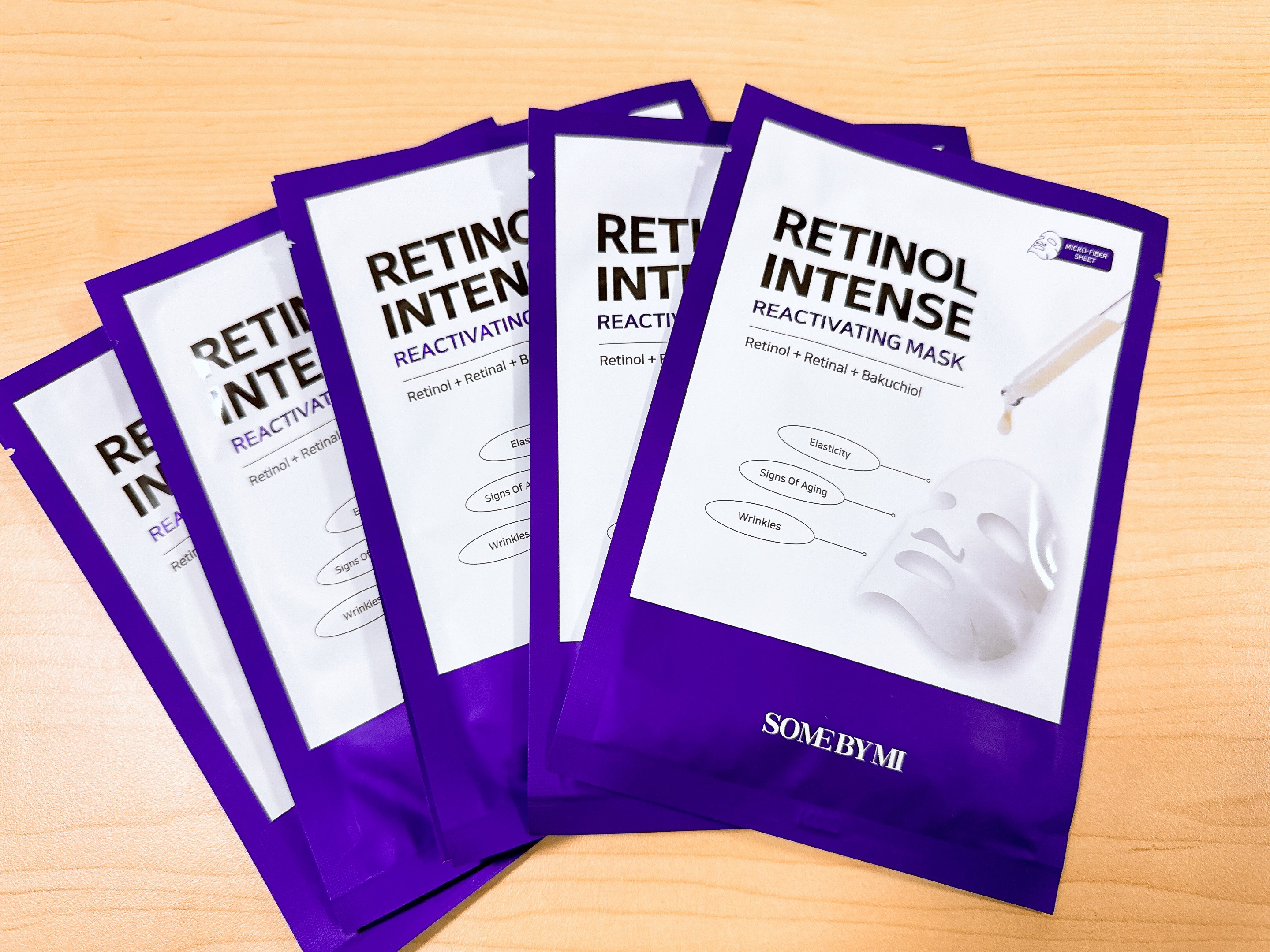 レチノールインテンスリアクティベーションマスク/SOME BY MI/シートマスク・パックを使ったクチコミ（1枚目）