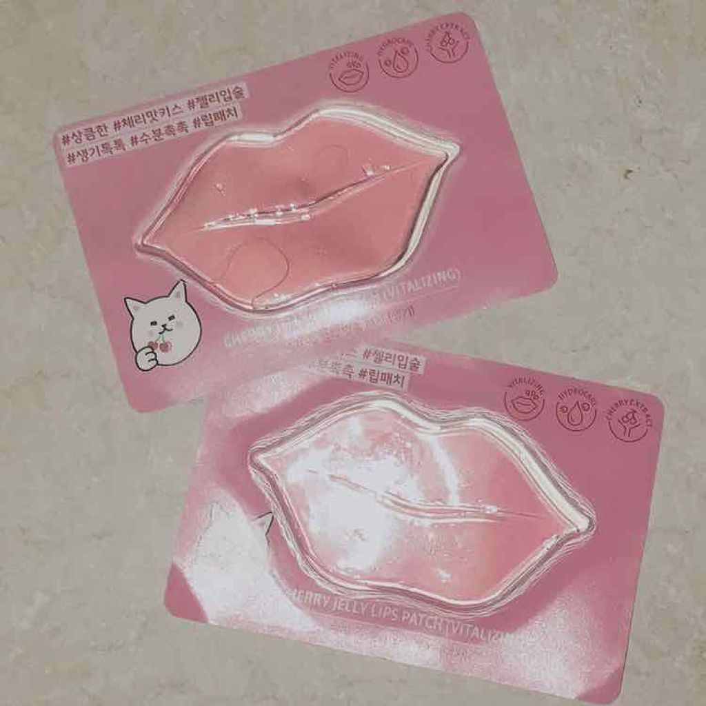 ジェリーリップパッチC/ETUDE/リップケアを使ったクチコミ（1枚目）