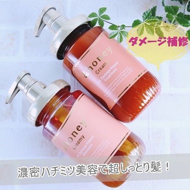 Creamy EXダメージリペアシャンプー1.0/ヘアトリートメント2.0/&honey/シャンプー・コンディショナーを使ったクチコミ（1枚目）