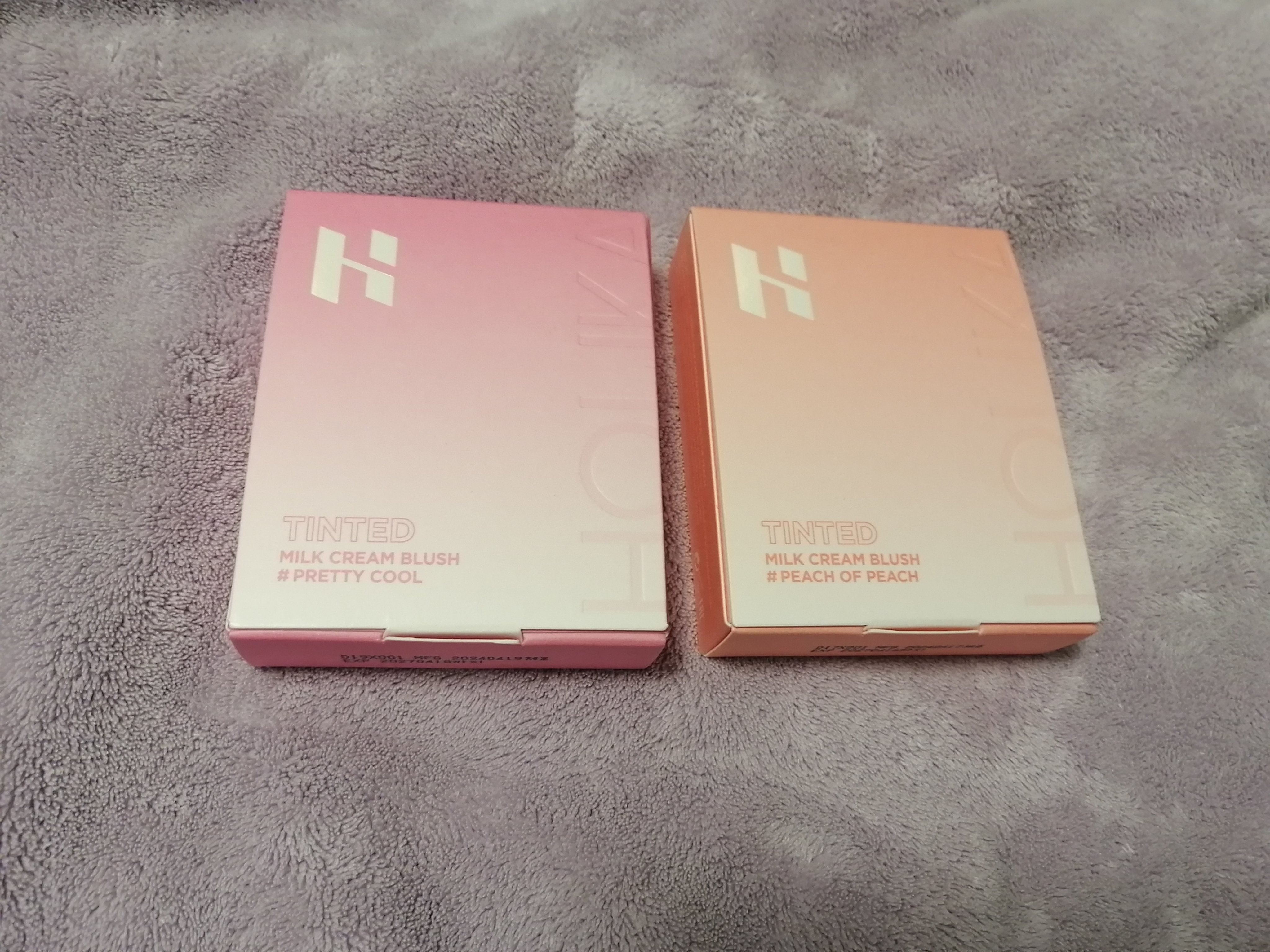 HOLIKA HOLIKA ティンテッドミルククリームブラッシュ のクチコミ「プレメガ割購入品です🤗✨

HOLIKA HOLIKA
ティンテッドミルククリームブラッシュ
.....」（1枚目）