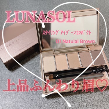 LUNASOL　スタイリングアイゾーンコンパクトスタイリングアイゾーンコンパクト

01 Natural Brown♥︎︎


Instagramで有名の眉サロンの方が使っていて
気になって買っちゃいま