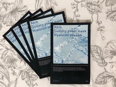 Abib  ガムシートマスクパック ヒアルロンステッカーのクチコミ「Abib
Gummy sheet mask Hyaluron sticker

Abibさまの.....」（1枚目）