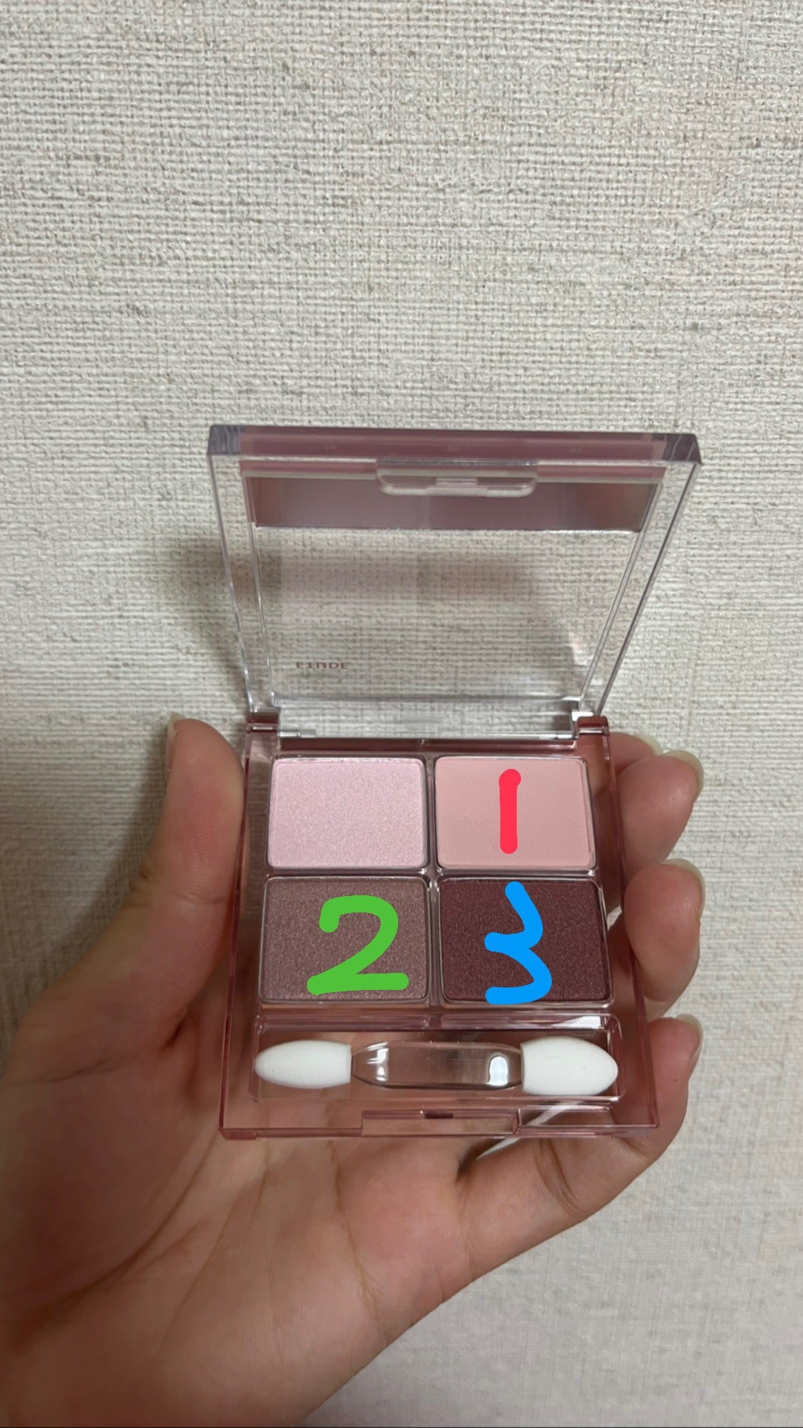 プレイカラーアイズミニ /ETUDE/アイシャドウパレットを使ったクチコミ(5枚目)
