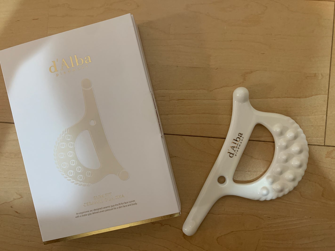 スリムフィットセラミックカッサ/ダルバ/かっさプレートを使ったクチコミ(1枚目)