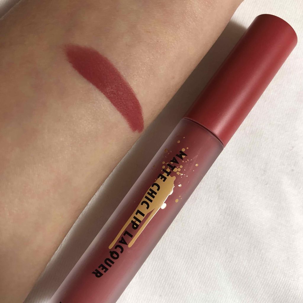 マットシックリップラッカー/ETUDE/口紅を使ったクチコミ(2枚目)