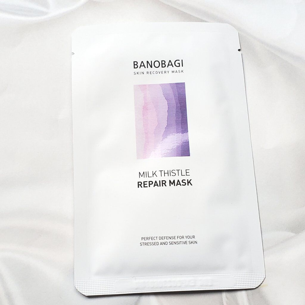 ミルクシスル リペアマスク/BANOBAGI/シートマスク・パックを使ったクチコミ（1枚目）
