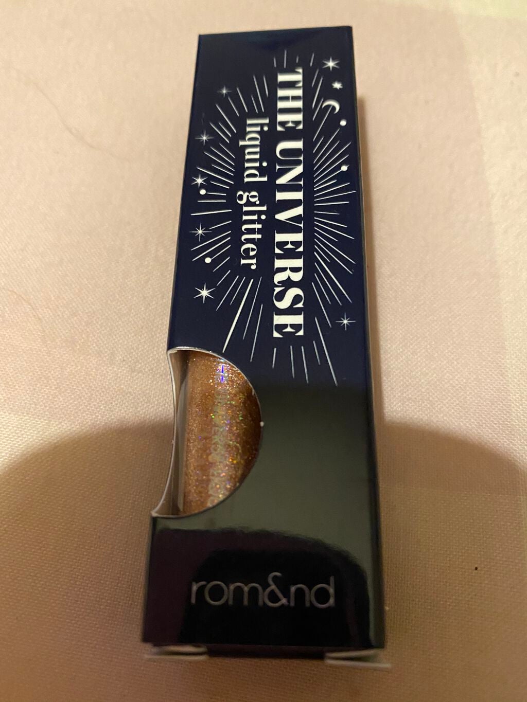 リキッド グリッター シャドウ/rom&nd/グリッターを使ったクチコミ(1枚目)