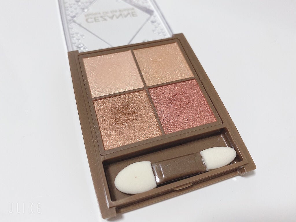 ニュアンスオンアイシャドウ/CEZANNE/アイシャドウパレットを使ったクチコミ(2枚目)