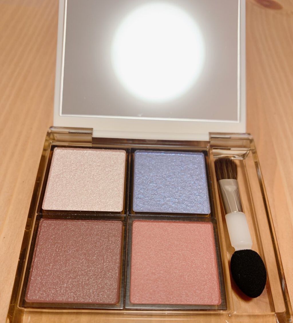 ゆい on LIPS 「excelアイプランナーパレット01ブルームロードアイシャドウ..」(1枚目)