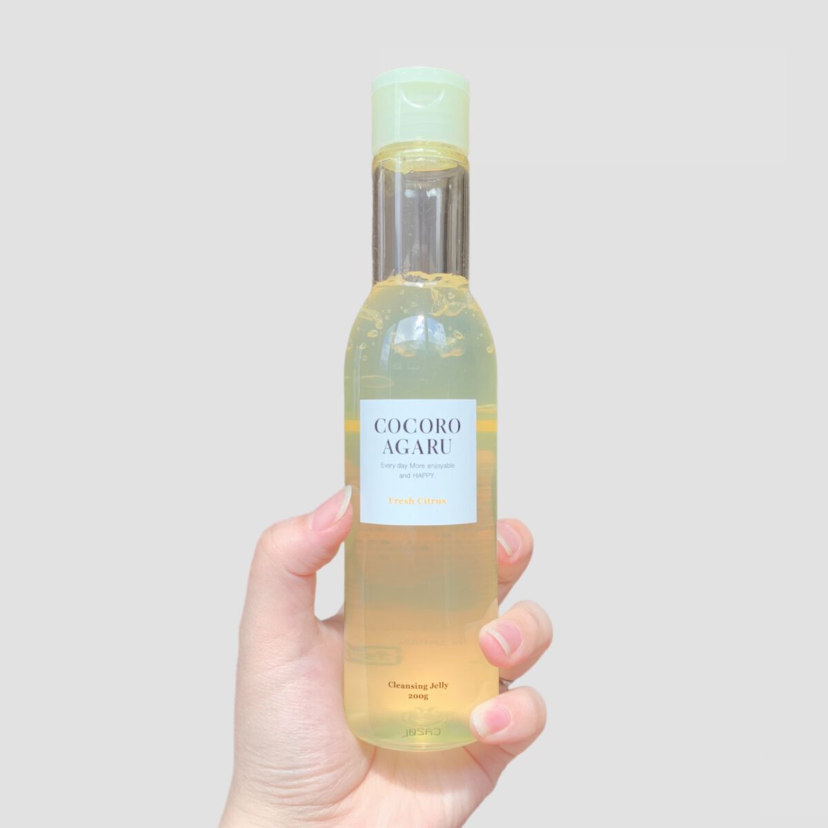 クレンジングジュレ シトラスミックス/cocoroagaru/クレンジングジェルを使ったクチコミ（2枚目）