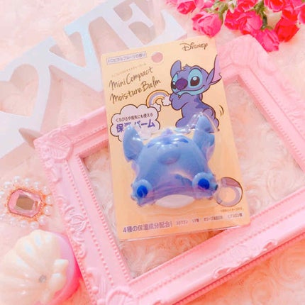 ディズニー ミニコンパクトモイスチャーバーム スティッチ/Coront/リップバームの画像