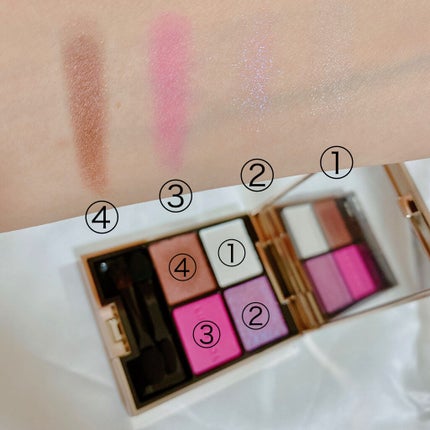 アイカラーレーション/LUNASOL/アイシャドウパレットを使ったクチコミ(4枚目)