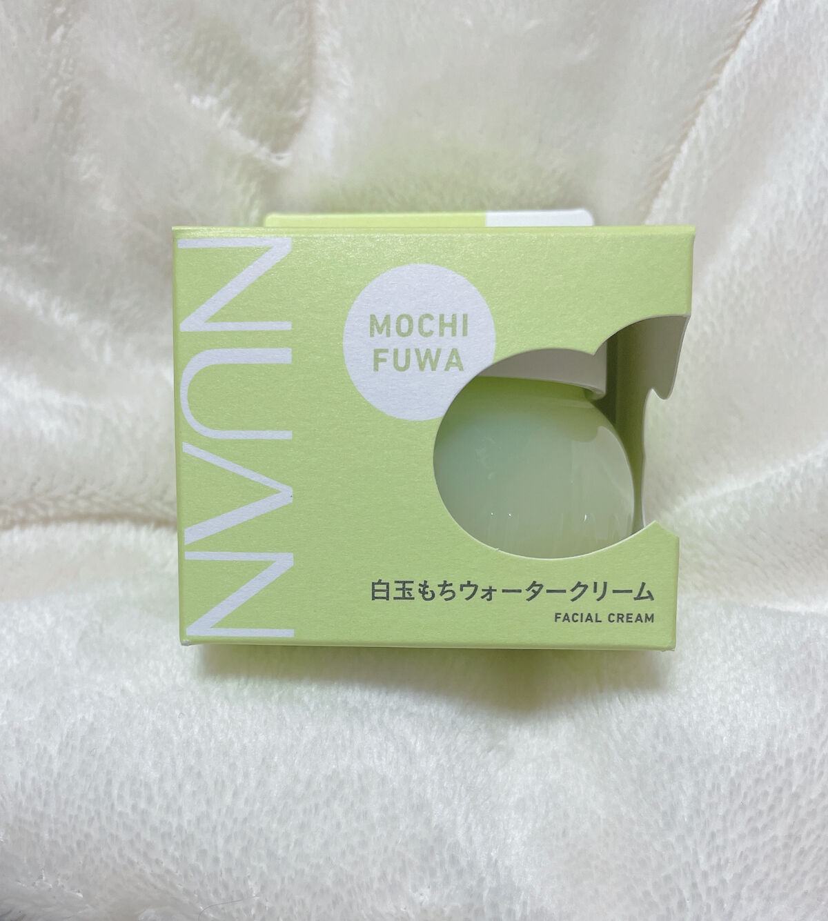 白玉もちウォータークリーム/NUAN/フェイスクリームを使ったクチコミ（1枚目）