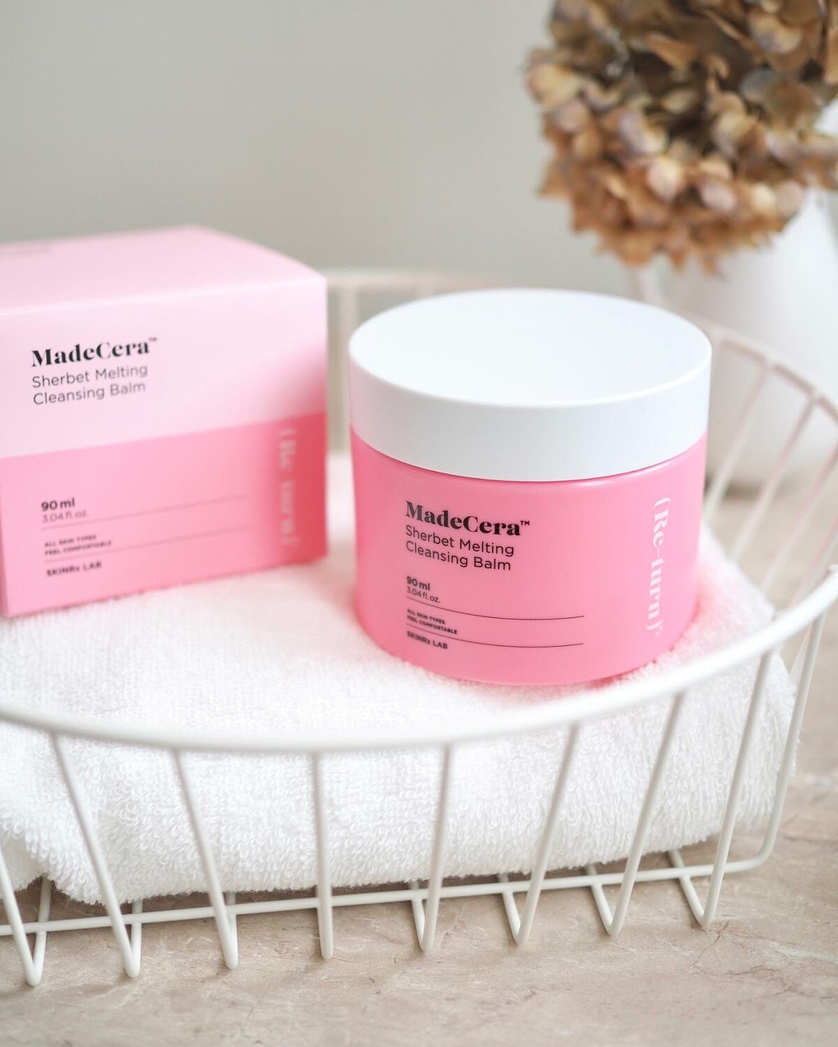 SKINRx LAB マデセラシャーベットメルティングクレンジングバームのクチコミ「𓆸
ᎷadeCera(マデセラ)
シャーベットメルティングクレンジングバーム

肌悩み研究所『.....」（1枚目）