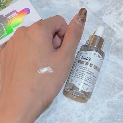 フレッシュリージュースドビタミンドロップ(35ml)/Klairs/美容液を使ったクチコミ(3枚目)
