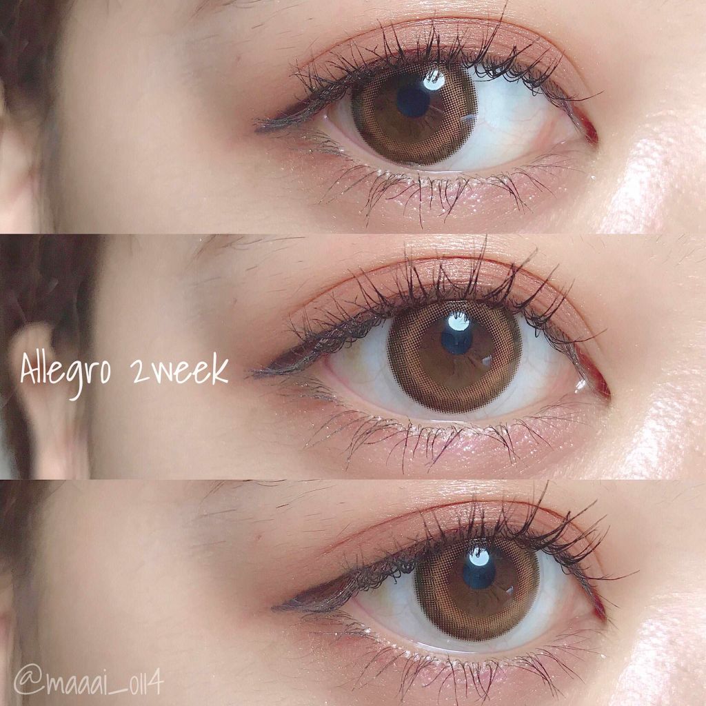 カラコン/アレグロ/カラーコンタクトレンズを使ったクチコミ(1枚目)