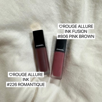 ルージュ アリュール インク/CHANEL/口紅を使ったクチコミ(2枚目)