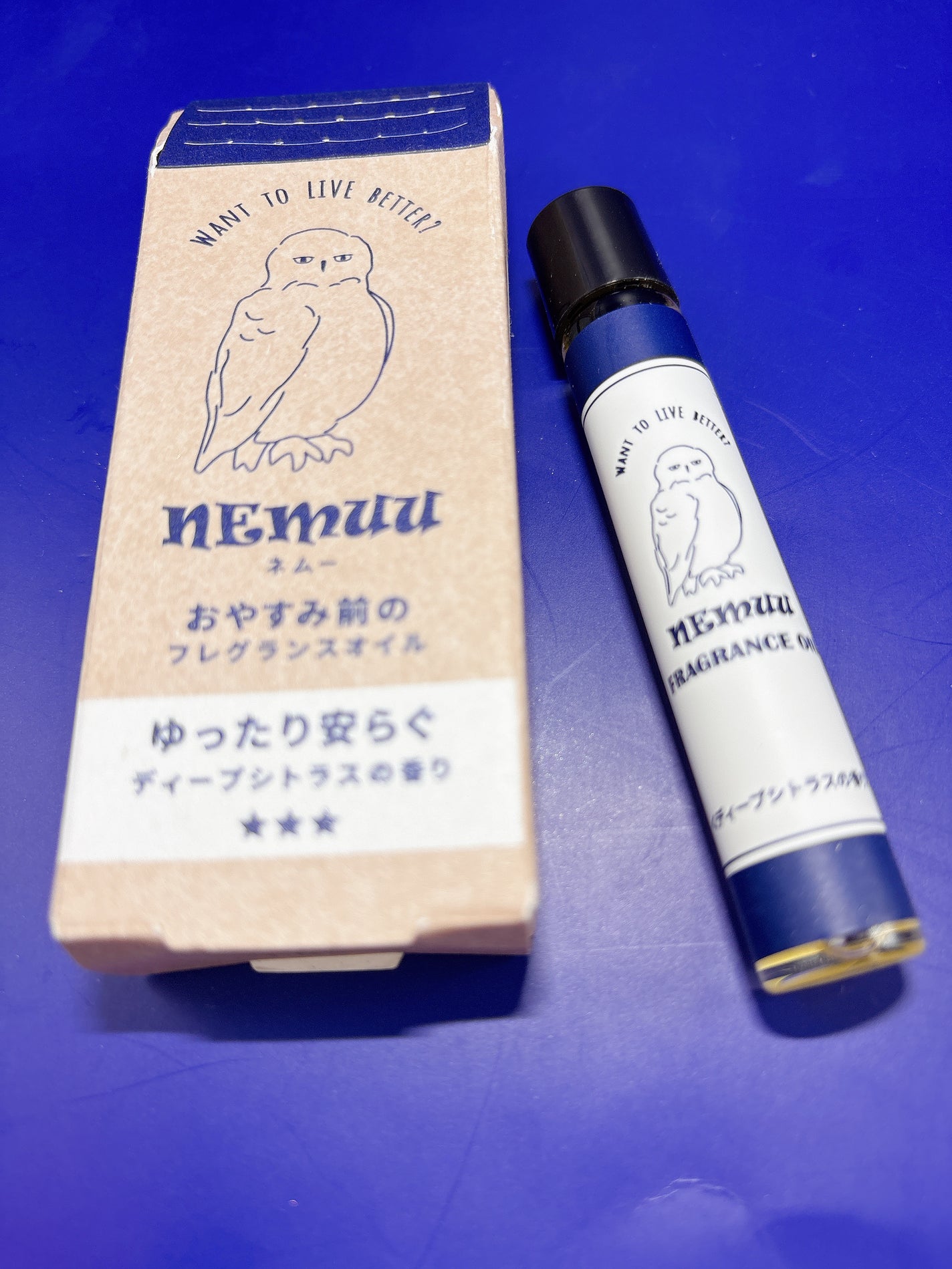 フレグランスオイル シトラスの香り/NEMUU/香水(その他)を使ったクチコミ(4枚目)