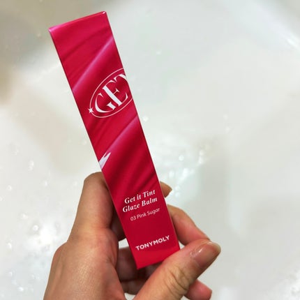 ゲットイットティントグレーズバーム/TONYMOLY/リップティントを使ったクチコミ(4枚目)