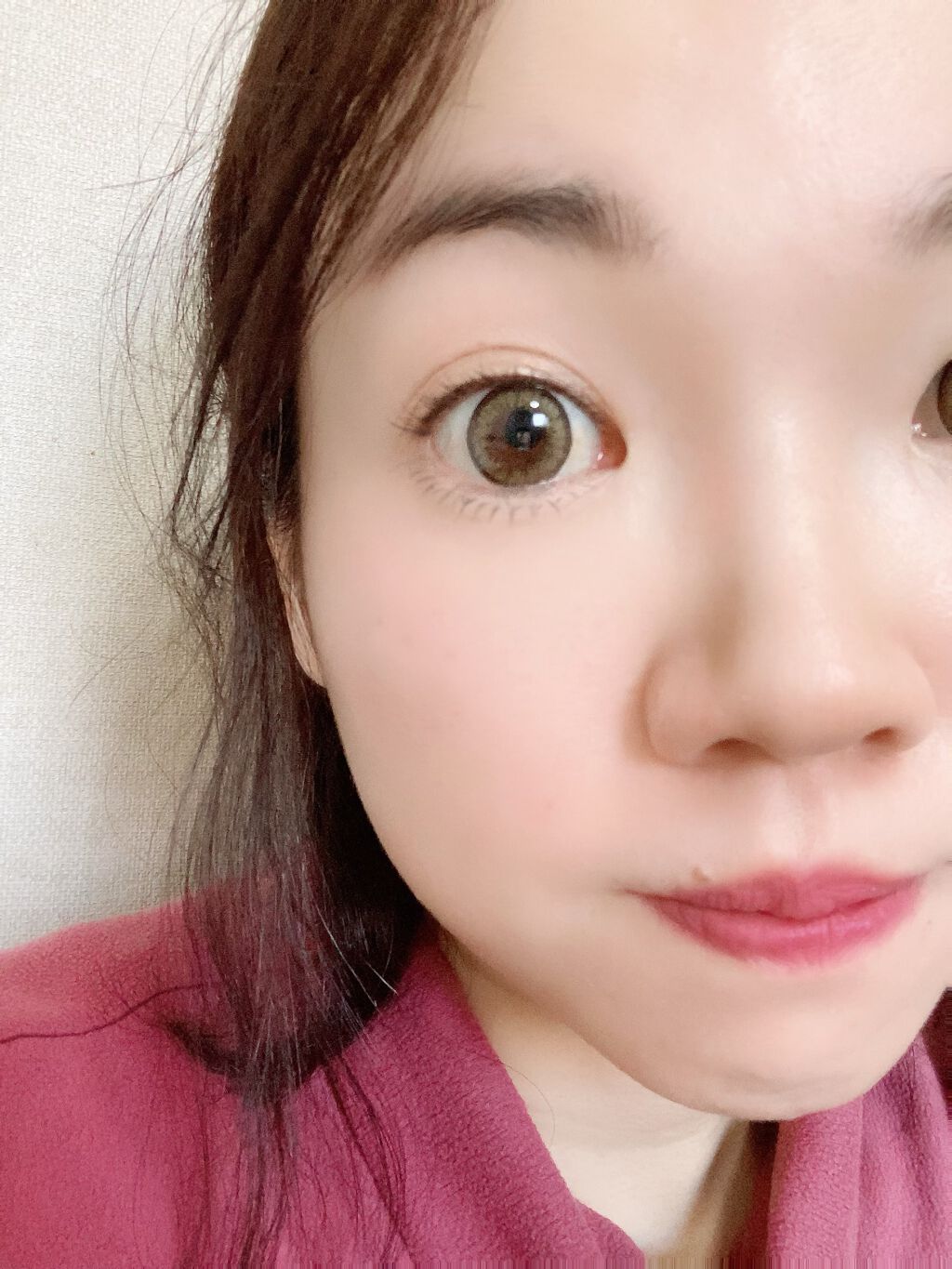 フラワーアイズ ワンデー/株式会社ビューフロンティア/ワンデー(1DAY)カラコンを使ったクチコミ(4枚目)