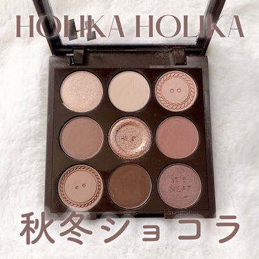 マイフェイブムードアイパレット 9カラー/HOLIKA HOLIKA/アイシャドウパレットを使ったクチコミ（1枚目）