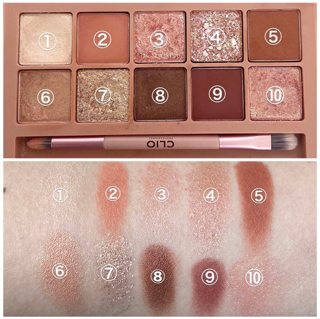 プロ アイ パレット/CLIO/アイシャドウパレットを使ったクチコミ(2枚目)