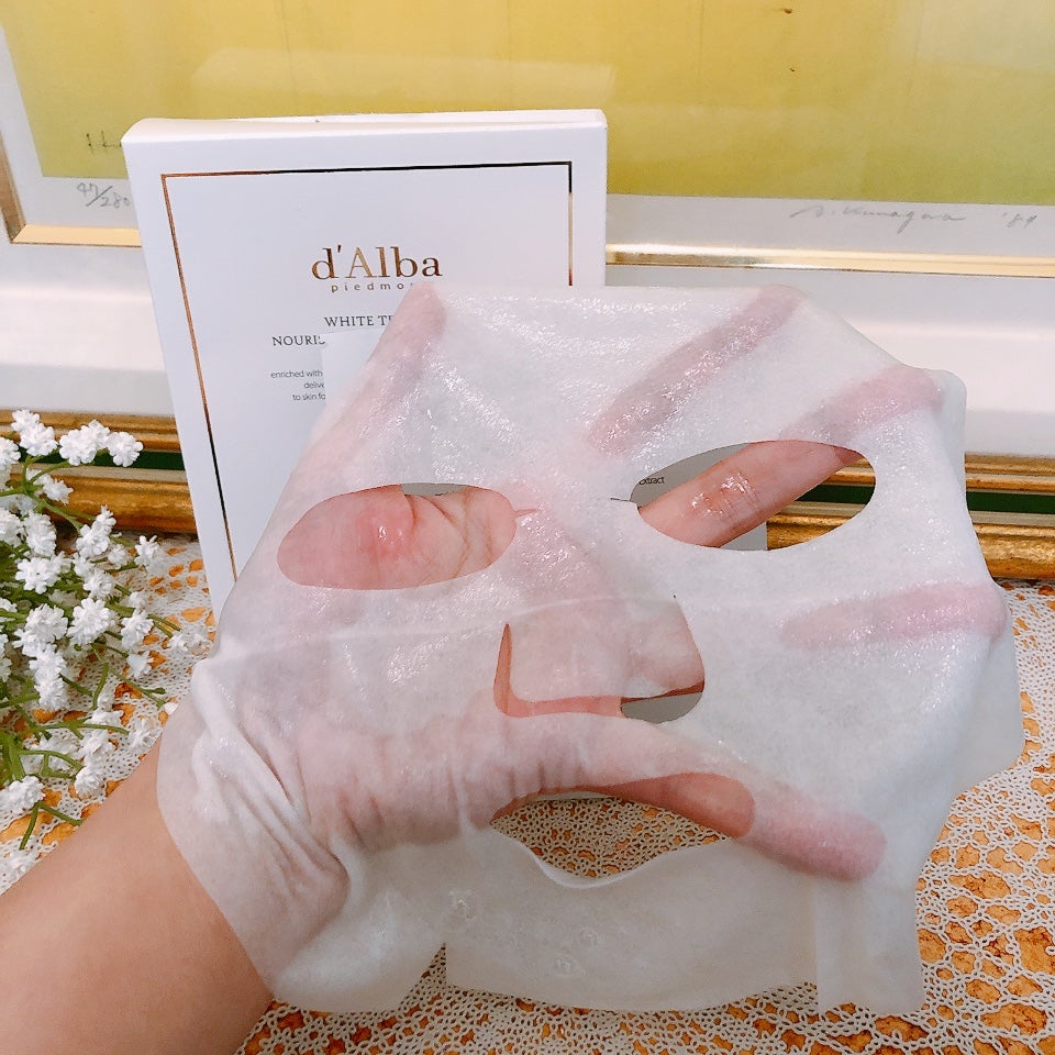 ホワイトトリュフナリシングトリートメントマスク/ダルバ/シートマスク・パックを使ったクチコミ(3枚目)