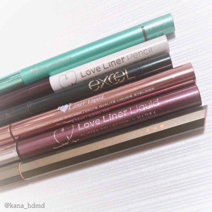 カラーラスティング ジェルライナー/excel/ジェルアイライナーを使ったクチコミ(2枚目)