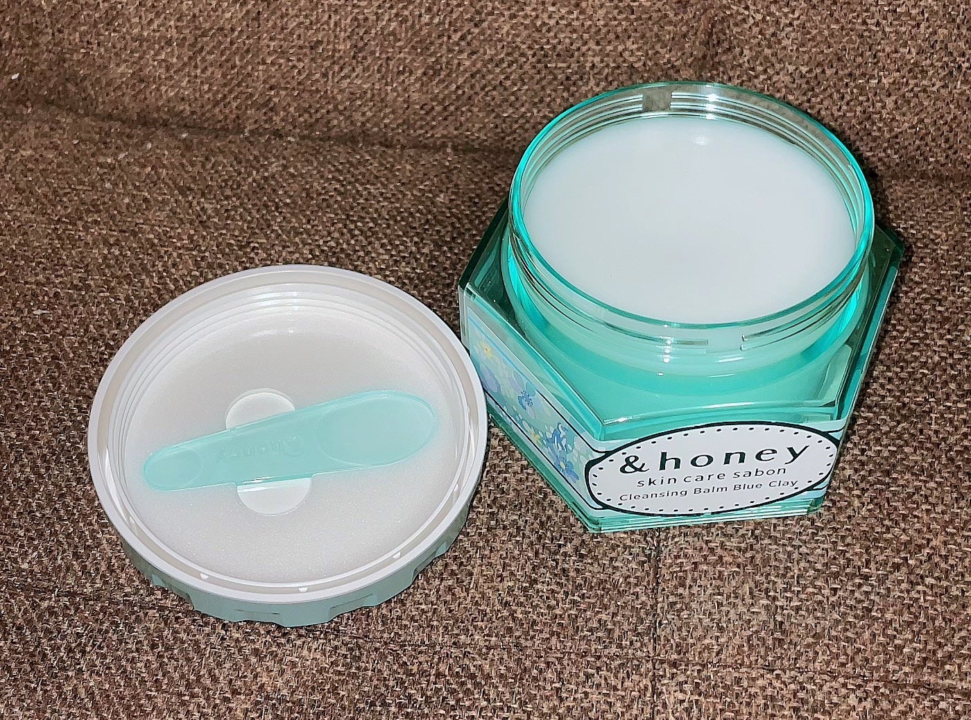 アンドハニー サボン クレンジングバーム ブルークレイ/&honey/クレンジングバームを使ったクチコミ(2枚目)