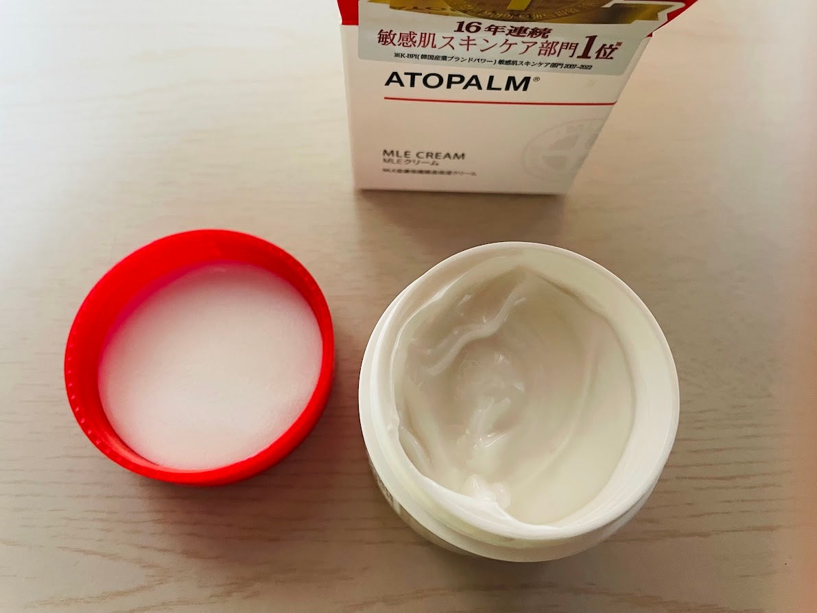 アトパーム MLE クリーム/ATOPALM/フェイスクリームを使ったクチコミ(4枚目)