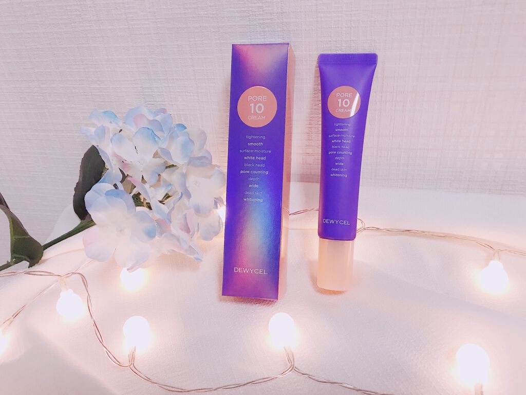ポアーテンクリーム/DEWYCEL/化粧下地を使ったクチコミ（1枚目）